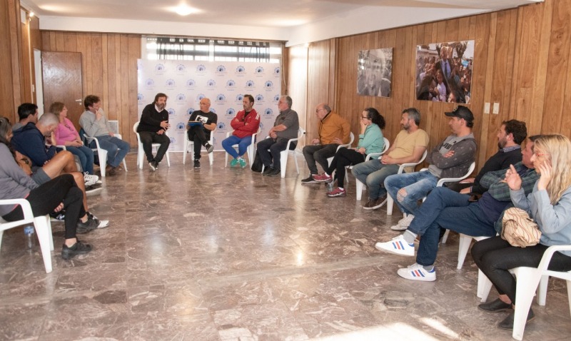 El director de Educacin Fsica de la Provincia estuvo en Olavarra